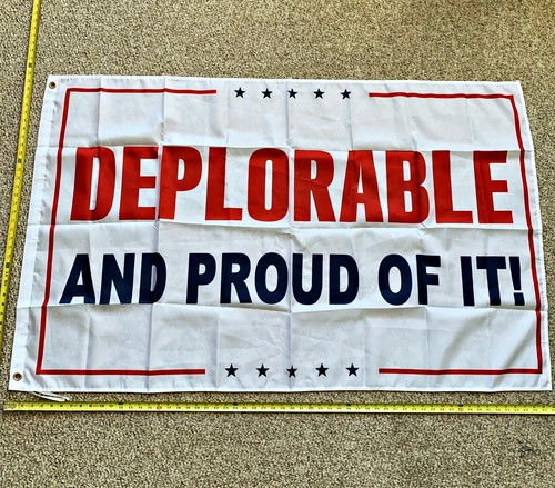 Donald Trump 3x5 Foot Flag - Red, Blue & White Digital Print Banner, FREE SHIPPING, Rare Design