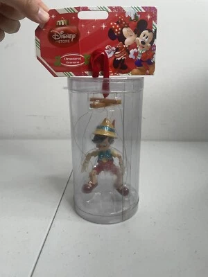 Disney Pinocho Marioneta Marioneta Adorno de Navidad De Colección 2003 Y2K Retirado Foto 1 de 4