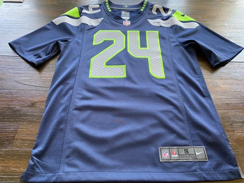 NFL Seattle Seahawks Marshawn Lynch Mens Nike On Field Jersey- Small Cover