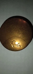Vintage Collectible Revlon Goldish Compact And Mirror Je#10 - Picture 1 of 4
