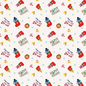 One Roll of BABY SHARK Happy Holidays wrapping paper gift wrap 50 Sq ft NIP - Picture 1 of 1