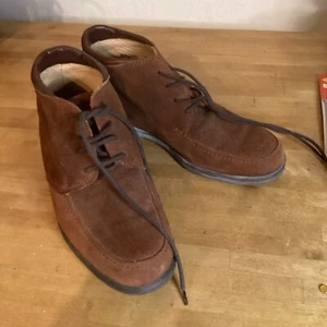 Chaussures Montantes En Cuir Nubuck Neuves Bally 39,5 Mixtes - Foto 1 di 4