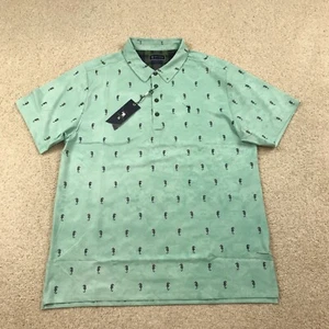 William Murray Golf Polo Shirt Mens XL I Sea Horses Green New - Picture 1 of 7