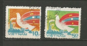 Viét Nam 1984 coopération entre les 3 pays Y&TN°526/27 5 timbres oblitérés/T8401 - Imagen 1 de 1