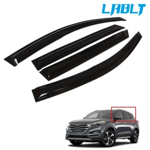 Viseras de ventana LABLT ventilación solar protectores de lluvia acrílico para Hyundai Tucson 2016-2021 - Imagen 1 de 8