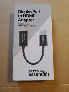 Best Buy essentials- DisplayPort to HDMI Adapter - Black - Picture 1 of 2