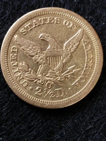 👉SMALL DATE* 1843-O *$2.50 Liberty Head Gold #F-1 Cover