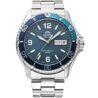 Orient Mako 2023 Automatic Blue Dial Stainless Steel Men’s Watch RRP £425 - Image 1 of 4