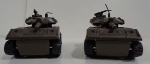 2 VINTAGE ZYLMEX NO. 51 M551 SHERIDAN TOY TANKS - Picture 1 of 6