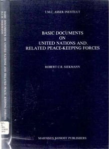 Robert C R Siekmann / BASIC DOCUMENTS ON UNITED NATIONS AND RELATED 1985 - Imagen 1 de 1