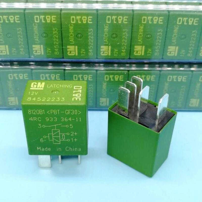1pc GM 84522233 4RC933364-11 Power Relay 12VDC 5Pin NEW - Image 1 of 1
