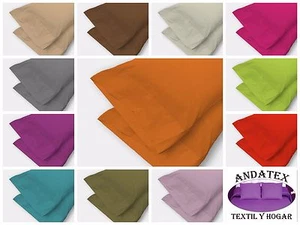 Fundas de almoha de colores 50% algodón / 50% poliester economicas de calidad - Imagen 1 de 12