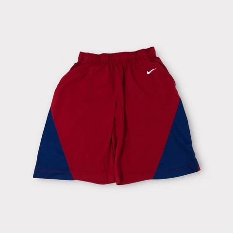 Red Nike Dri-Fit Texas Rangers Athletic Training Shorts Men's Size M Medium Cover