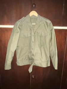 Chaqueta de Lana Idf Zahal Antigua De Colección Ejército Israelí 1973 Guerra Yom Kippur Botones de Metal - Imagen 1 de 3