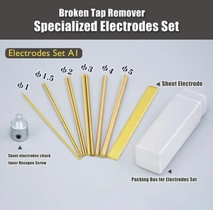 Juego de electrodos de latón SFX A1 para máquina extractora de grifo roto SFX que usa 11 piezas - Imagen 1 de 6