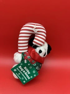 Holiday Hang-A-Round Door Knob Decoration – Panda Bear with Candy Cane - Picture 1 of 3