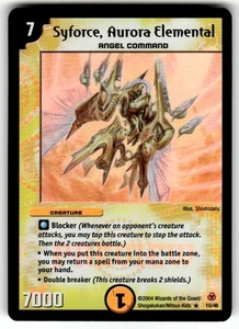 Duel Masters Syforce, Aurora Elemental 15/46 Foil Holo NM Near Mint  - Picture 1 of 2