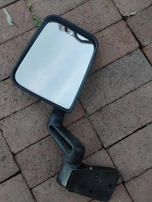 1987 - 1995 年 JEEP WRANGLER YJ DRIVER 侧半门镜原装原始设备制造商黑色  — 第 1/4 张图片