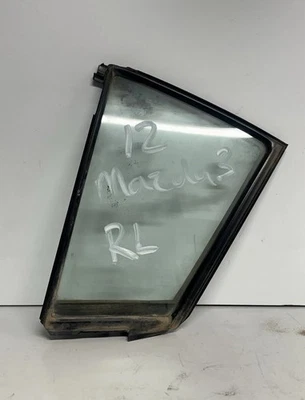 2010 2011 2012 2013 Mazda 3 4 Portas Sedan Driver Lateral Esquerdo Janela de Ventilação Traseira Vidro - Imagem 1 de 3