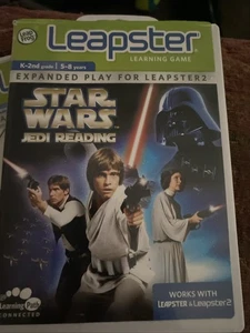 Leapster Star Wars Jedi Reading Learning Game LeapFrog (Leapster, 2009) - Picture 1 of 2