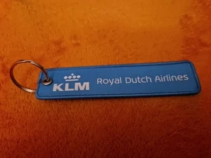 KLM Royal Dutch Airlines Schlüsselanhänger -  Sehr Selten Neu - Bild 1 von 2