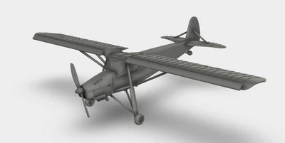 Fieseler Fi 156 Storch STOL-Flugzeug WW2 Bausatz 3D Druck 1:100 - 1:35 - Bild 1 von 4