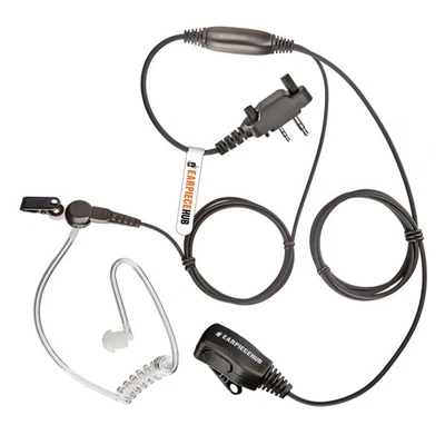 Icom (Screw-in)3.5mm Radio Covert Acoustic Tube PTT Mic Earpiece 02A 12A F10 E90 - Image 1 of 4