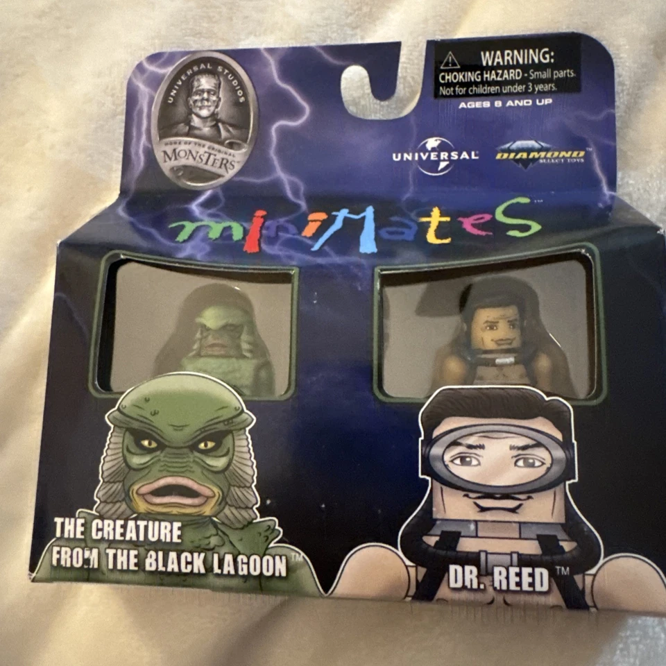 Diamond Select Universal CREATURE FROM THE BLACK LAGOON & DR. REED Minimates H53 Foto 1 de 2