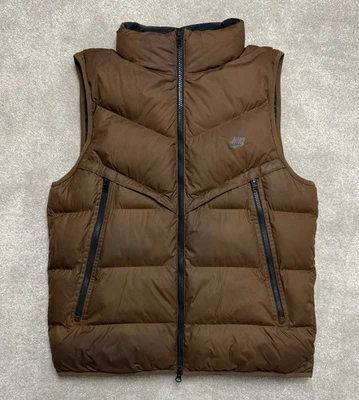 Nike Storm Fit Windrunner Insulated Primaloft Gilet Bodywarmer Brown Mens Medium - Image 1 of 4