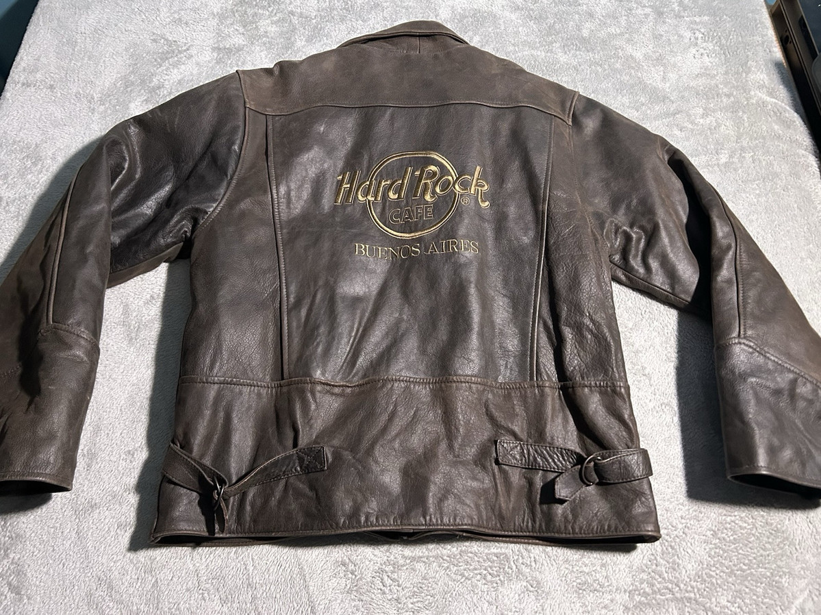 Hard Rock Cafe Leather Outer Shell Coats, Jackets & Vests Hard Rock Cafe Leather Outer Shell Coats, Jackets & Vests