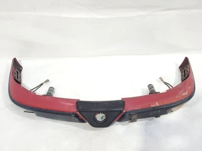 Parachoques delantero rojo tiene desgaste 1986 1987 1988 1989 1990 Alfa Romeo Spider Veloce OEM Foto 1 de 4