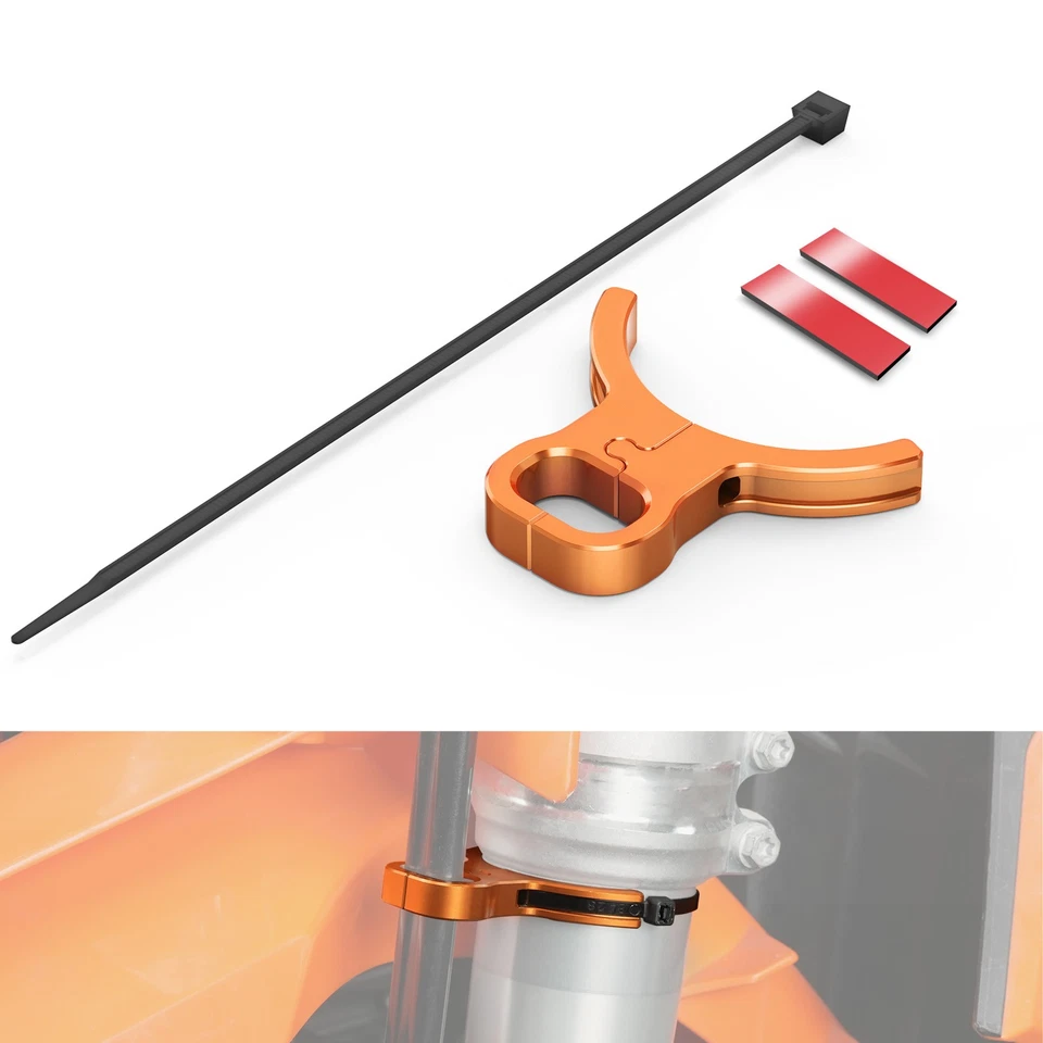 Abrazadera guía de línea de manguera de freno delantero NICECNC para KTM 690 Enduro R/SMC R 2008-2026 Foto 1 de 4