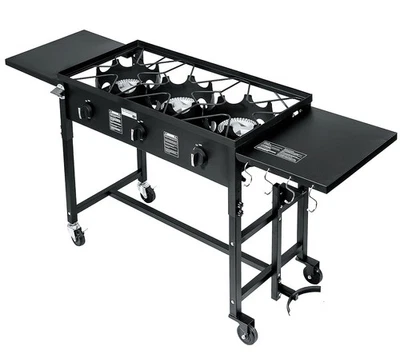 Пропановая кухонная станция Barton для кемпинга на открытом воздухе 87 000 БТЕ 4 - Изображение 1 из 2