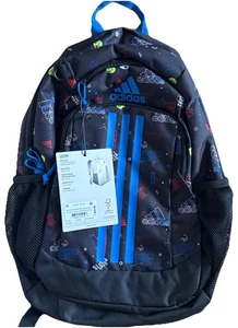 adidas Unisex Black/Royal/Mult Young BTS Creator 2 Laptop Backpack (5156581) NWT - Picture 1 of 8