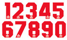 Felt England 1982 Football Shirt Soccer Numbers Heat World Cup Jersey