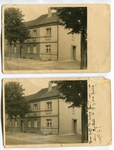 2 x Foto Postal Siegburg, Residencia privada alrededor de 1930 - Imagen 1 de 2
