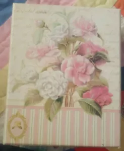Vintage Tina Higgins Floral Rose Note Card Set 16 Cards & Envelopes 4.25"X5.5" - Picture 1 of 3