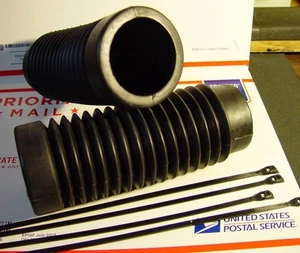 Triumph, BSA 1968-70 Singles 441 Victor, 1968 A50, A65  Fork Gaiters & Retainers - Picture 1 of 2