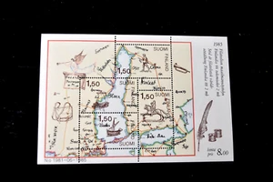 FINLAND 1985 POSTAL ANNIVERSARY M/S S 729 MNH - Picture 1 of 5