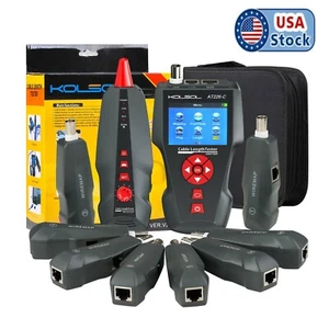 KOLSOL AT226-C NF-8601W Network Cable Tester Measure length For RJ45, RJ11, BNC - Picture 1 of 12