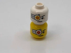 Lego Galaxy Squad Solomon Blaze Cyborg Error Color Minifigura Cabeza - Imagen 1 de 1
