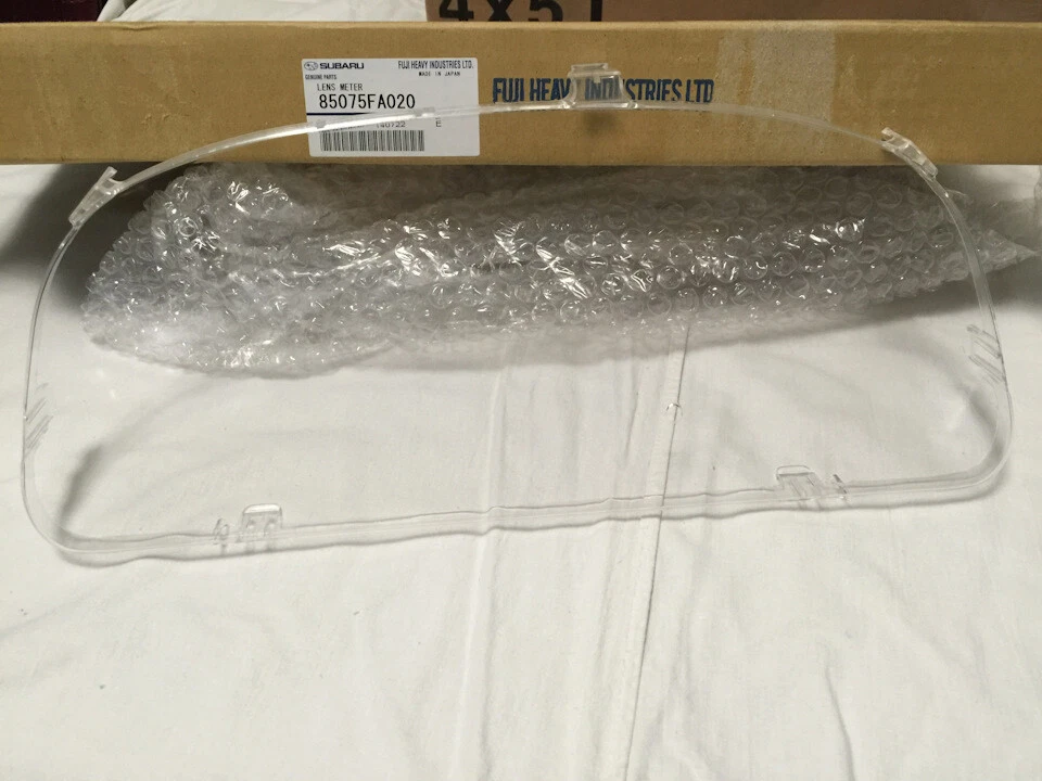 Subaru Impreza Speedo clocks Gauges lens GC8 GF8 - Image 1 of 1