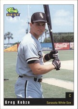 1991 Sarasota White Sox Classic/Best #14 Greg Kobza