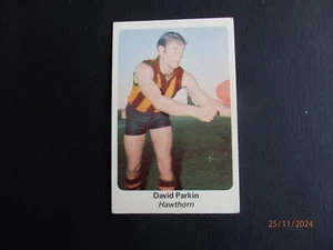 David Parkin - Hawthorn - 1971 Sunicrust VFL Footy Swap Card - No 34 - Picture 1 of 2
