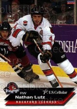 2008-09 Rockford Ice Hogs #10 Nathan Lutz