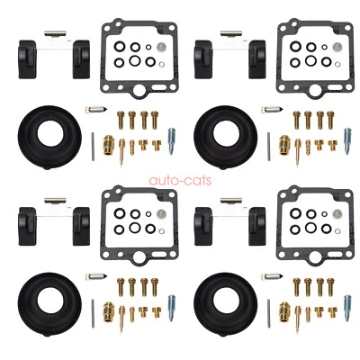 Juego de 4x Kit de reparación de carburador nuevo para Yamaha FJ1200 FJ1100 FJ1200A ABS Foto 1 de 4