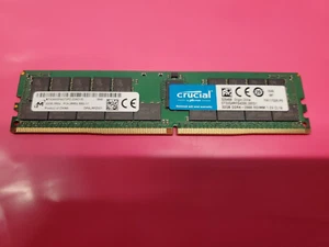 Micron 32GB DDR4 2666MHz ECC 2Rx4 REG RDIMM SERVER 288pin MTA36ASF4G72PZ-2G6D1SI - Picture 1 of 6