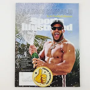 New Sports Illustrated Magazine Aaron Donald In Football Heaven April 2022 - Bild 1 von 19