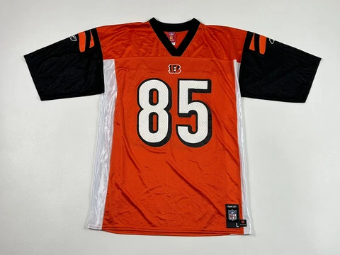 Reebok NFL Chad Ochocinco Johnson Cincinnati Bengals Jersey SZ Large Cover