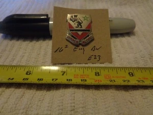 16th Engineer Battalion E23 Unit Crest, DI, DUI (DRAW#CL) - Picture 1 of 1